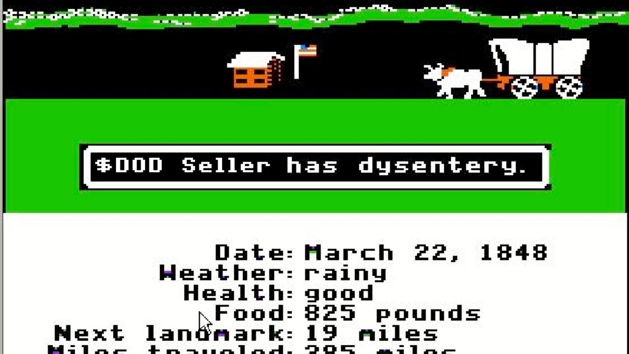 Seller Has Died Of Dysentery